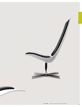 Living




fr om £999   Xp o c hair, available in fabr ic s and leather s.       4
                                                                      5
 