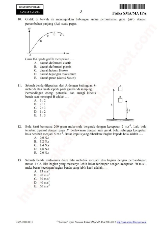 Bocoran soal un fisika sma 2015 by pak anang.blogspot.com
