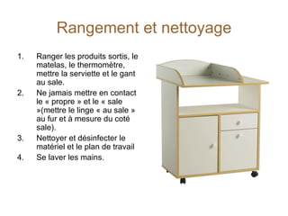 Le Change D Un Nourrisson