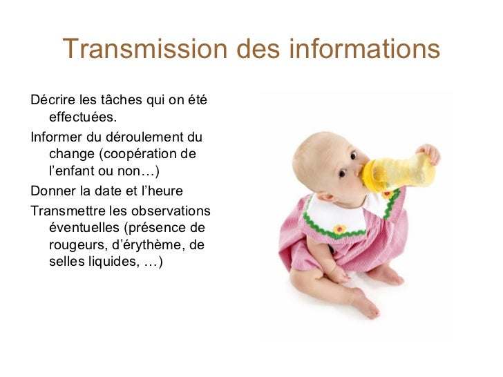 Le Change D Un Nourrisson