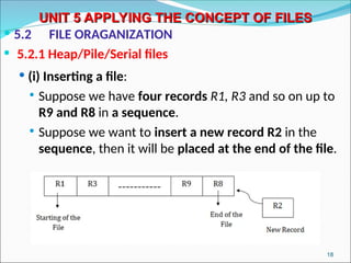 BOCS 2080_UNIT 5 APPLYING THE CONCEPT OF FILES.ppt