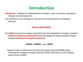 BOD Analysis as per APHA Manual | PPTX
