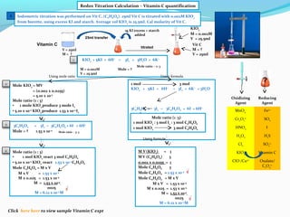 IB Chemistry on Redox Titration, Biological Oxygen Demand and Redox. | PPT