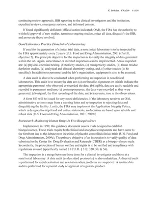 Clinical Trials Monitoring | PDF