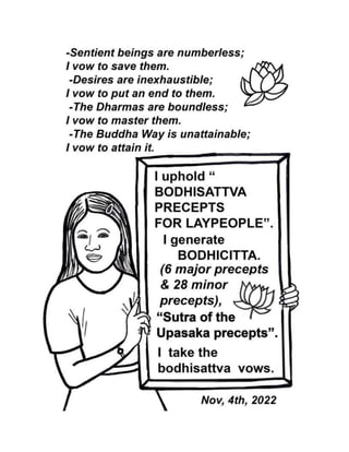 Bodhi mind, bodhicitta, Bodhisattva Precepts, Anuttara-samyak-sambodhi.docx