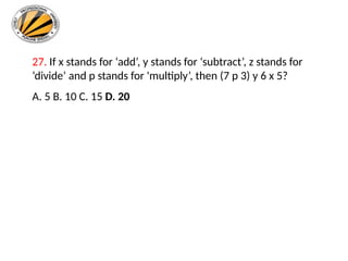 Digit Sum Method Simplification Questions Mastering BODMAS and Digit Sum Techniques for Math Problem Solving | PPTX