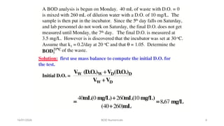 Biological Oxygen Demand (BOD) Numericals-2026.pptx