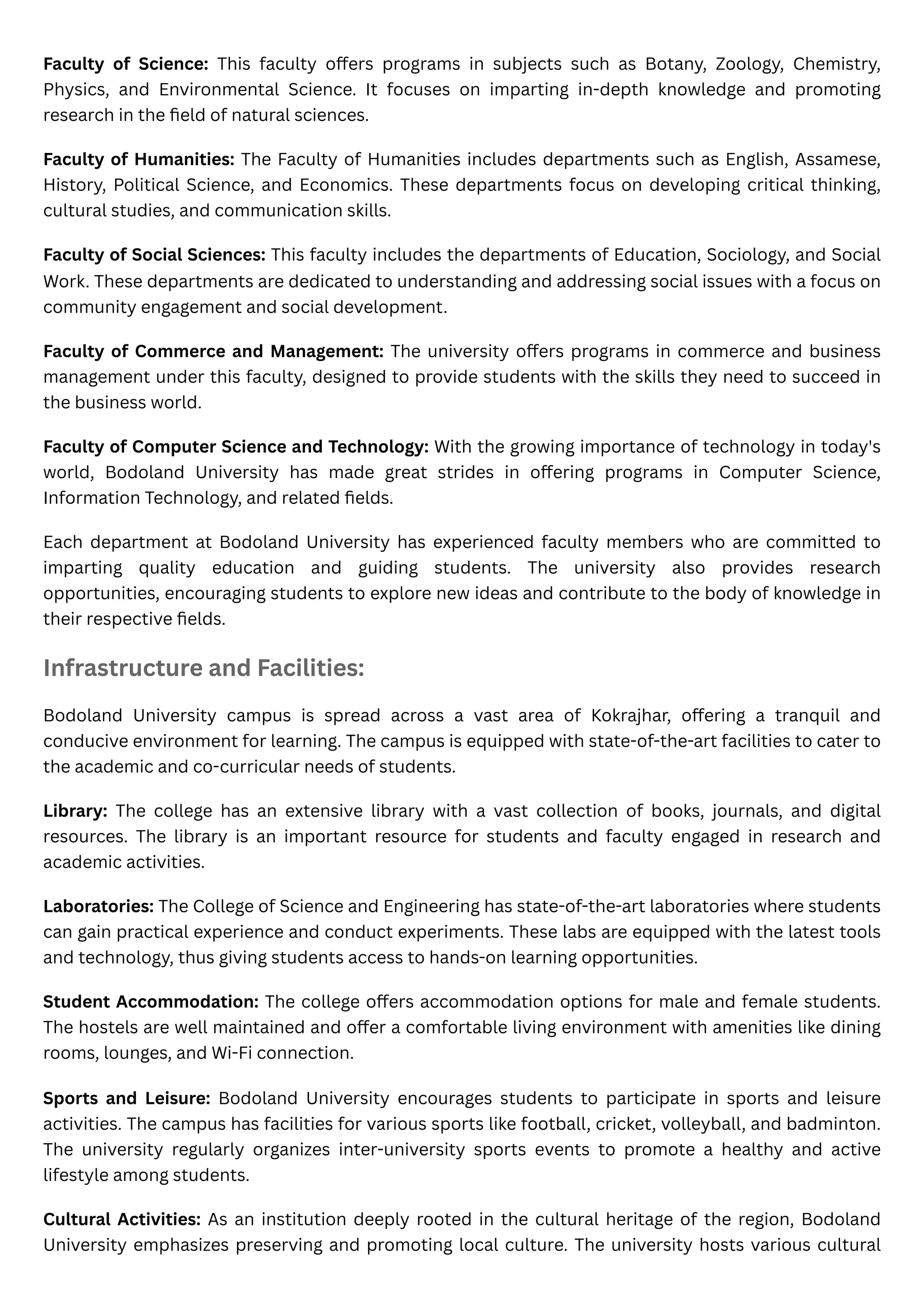 Bodoland University Kokrajhar A lighthouse of higher education in 