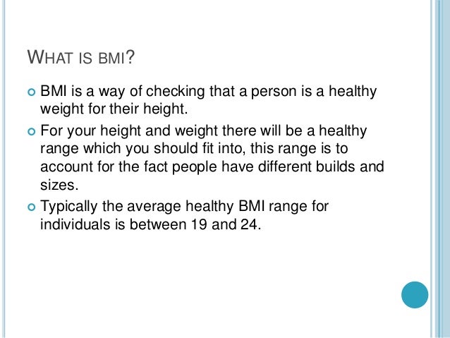 What is body mass index?