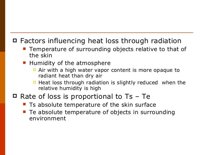 Body Temperature Regulation