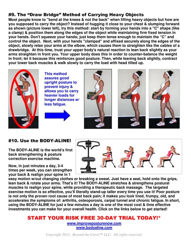 Bodyaline 10 back saving tips youve never heard before eb… 3 PDF(02)