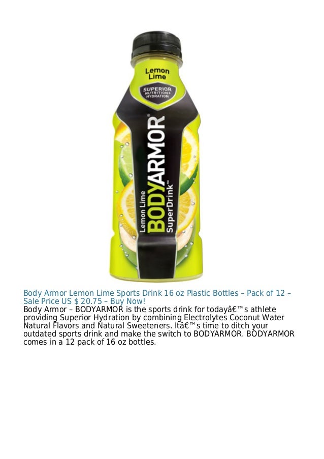 Body Armor Fruit Punch Sports Drink