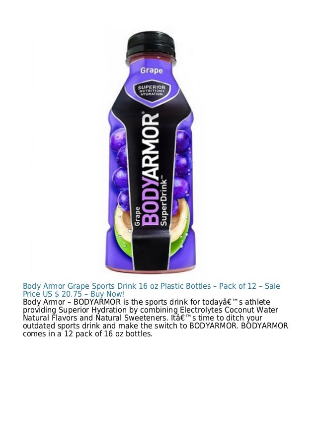 Body Armor Fruit Punch Sports Drink