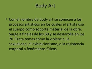 Body art | PPT