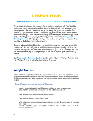 Body Building Universal 12 Week Bodybuilding Course (English) | PDF