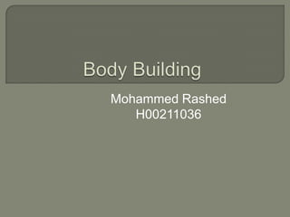 Mohammed Rashed
H00211036

 