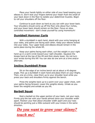 Body building secrets | PDF