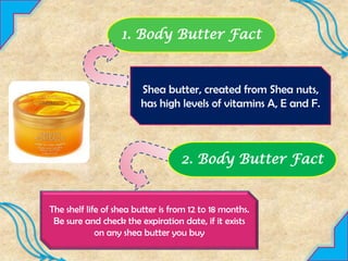 Body Butter Facts | PPTX