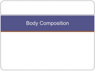 Body Composition 