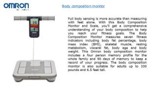 Body composition monitor
 