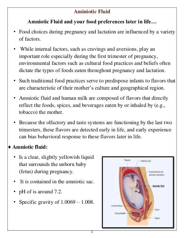 Aminiotic Fluid and Human Milk Aminiotic Fluid and Human Milk