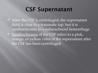 Comprehensive Guide to Cerebrospinal Fluid (CSF) Analysis in Clinical ...