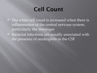 Comprehensive Guide to Cerebrospinal Fluid (CSF) Analysis in Clinical ...