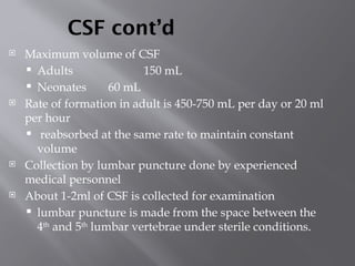 Normal Csf Volume Comprehensive Guide to Cerebrospinal Fluid (CSF) Analysis in Clinical ...
