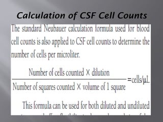 Comprehensive Guide to Cerebrospinal Fluid (CSF) Analysis in Clinical ...