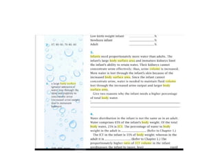 Body fluid compartments slide share