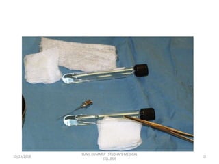 10/13/2018 10
SUNIL KUMAR.P ST.JOHN'S MEDICAL
COLLEGE
 