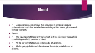 body fluids.pptx biology grade 11 bank of biology | PPTX