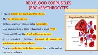 Body Fluid Rbc Diff BODY FLUIDS, BLOOD, DISORDERS OF BLOOD.pptx