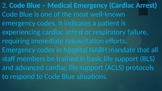 Body fluids, chemical spillage and emergency codes.pptx