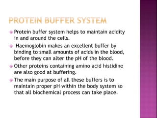 Protein Buffer Example body fluids (water, acid, base and buffers).pptx