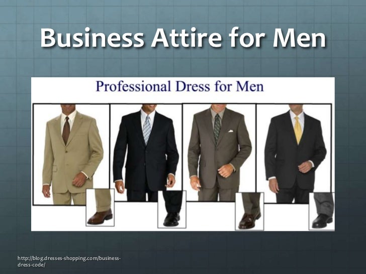 formal attire for presentation