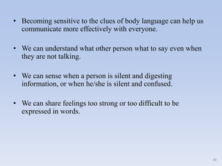 Body Language Confuse Body language | PPTX