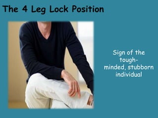 38 gestures of body language | PPTX