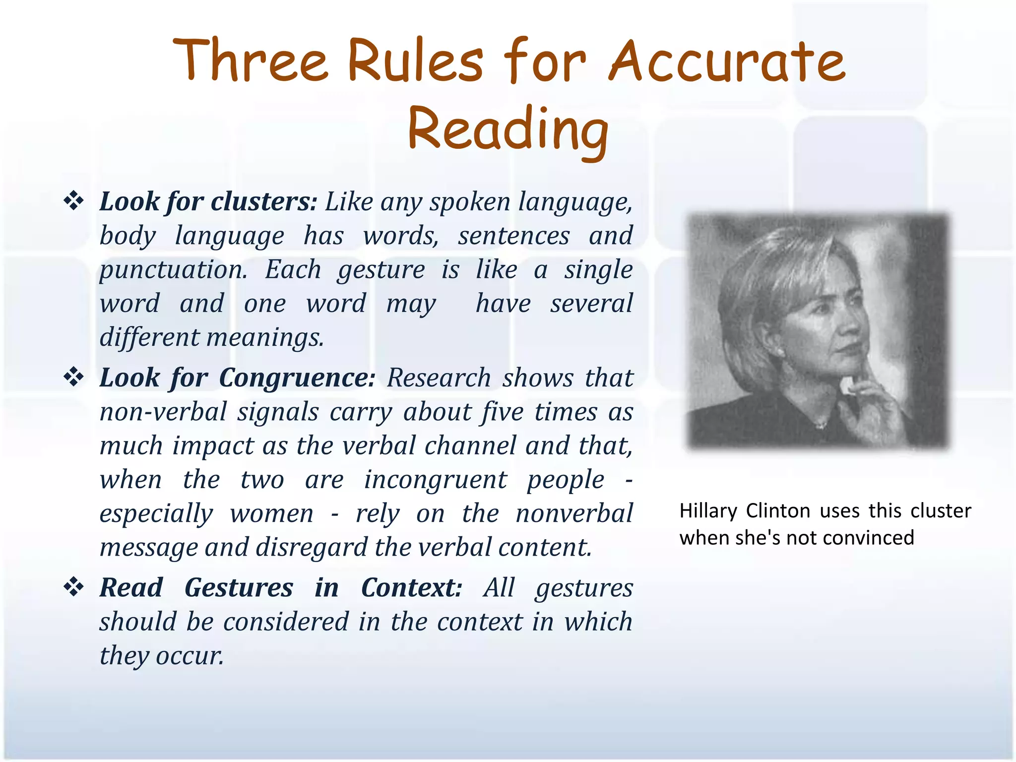 Body language | PPTX