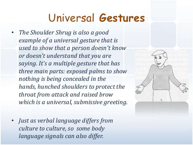 Body language