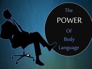 The
POWER
Of
Body
Language
 