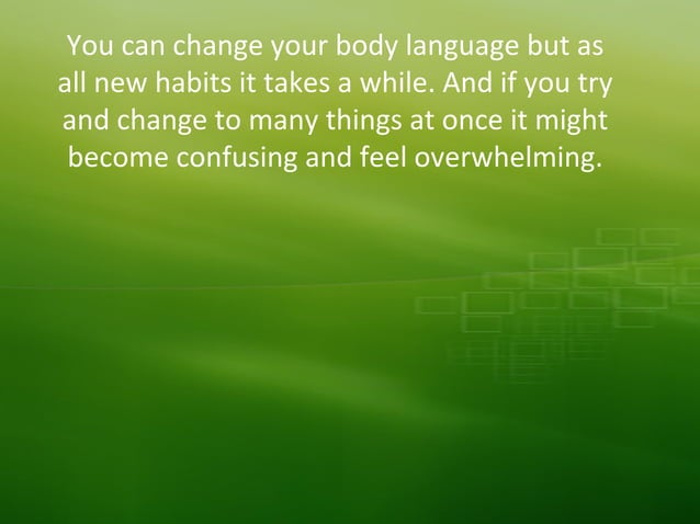 Body Language PPT body-safety-ppt