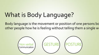 Body language | PPTX