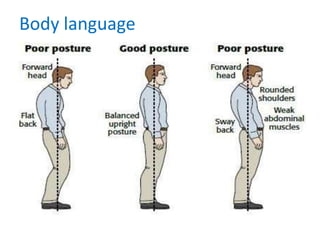 Body language
 