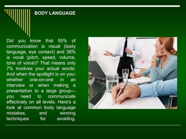 Body language | PPT