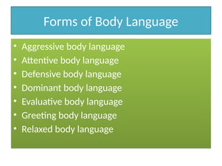 Mastering Body Language: Understanding Nonverbal Communication for ...