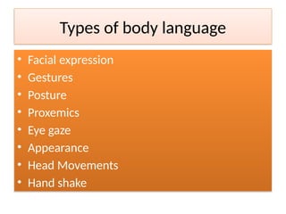Mastering Body Language: Understanding Nonverbal Communication for ...