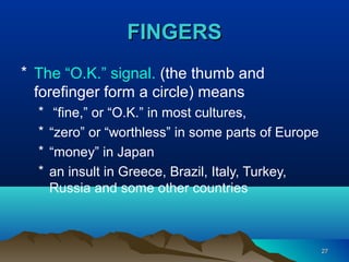 Ok Indication Body language new | PPT