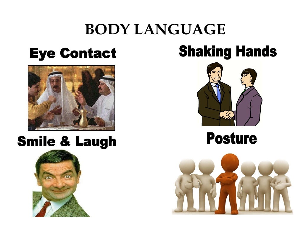 body language presentation slideshare