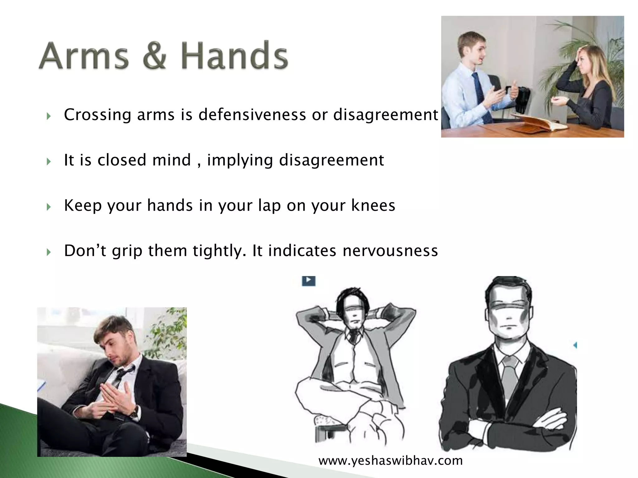 Body language during an interview | PPTX